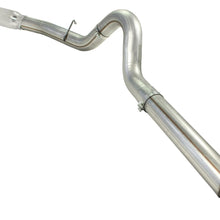 AFE Large Bore-HD 5 IN 409 Stainless Steel DPF-Back Exhaust System w/Polished Tip (2008-2010 F-550 Super Duty) - 49-43054-P