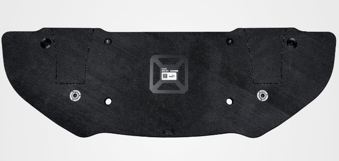 Triple Seven Chassis Mounted Carbon Splitter (2015-2023 Mustang)