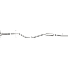 AFE Takeda 2-1/2 IN 304 Stainless Steel Cat-Back Exhaust System w/ Blue Flame Tip (Honda Civic Si Sedan 17-20 L4-1.5L (t)) - 49-36619-L
