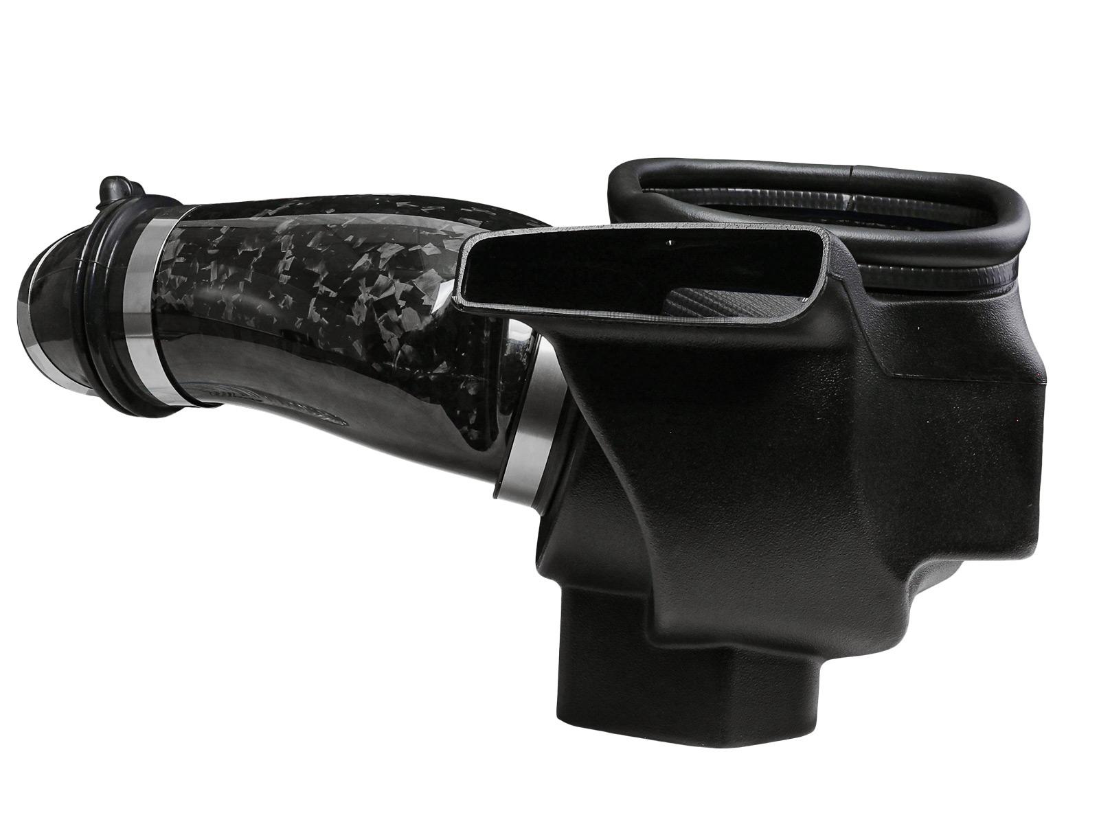 aFe Track Series Carbon Fiber Cold Air Intake System - Black Pro 5R Filter (2021 Dodge Durango SRT Hellcat V6-6.2L (sc)) - 57-10028K