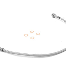 Rugged Ridge Brake Hose Kit Front Stainless Steel; 82-86 Jeep Cj7/Cj8 Scrambler - 16734.06