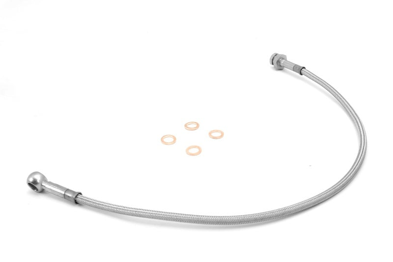 Rugged Ridge Brake Hose Kit Front Stainless Steel; 82-86 Jeep Cj7/Cj8 Scrambler - 16734.06
