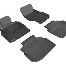 3D MAXpider 2006-2010 Infiniti M35 Kagu 1st & 2nd Row Floormats - Black