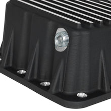 aFe POWER Pro Series Engine Oil Pan Black w/ Machined Fins (2011-2021 F-250 Super Duty, F-350 Super Duty) - 46-70322