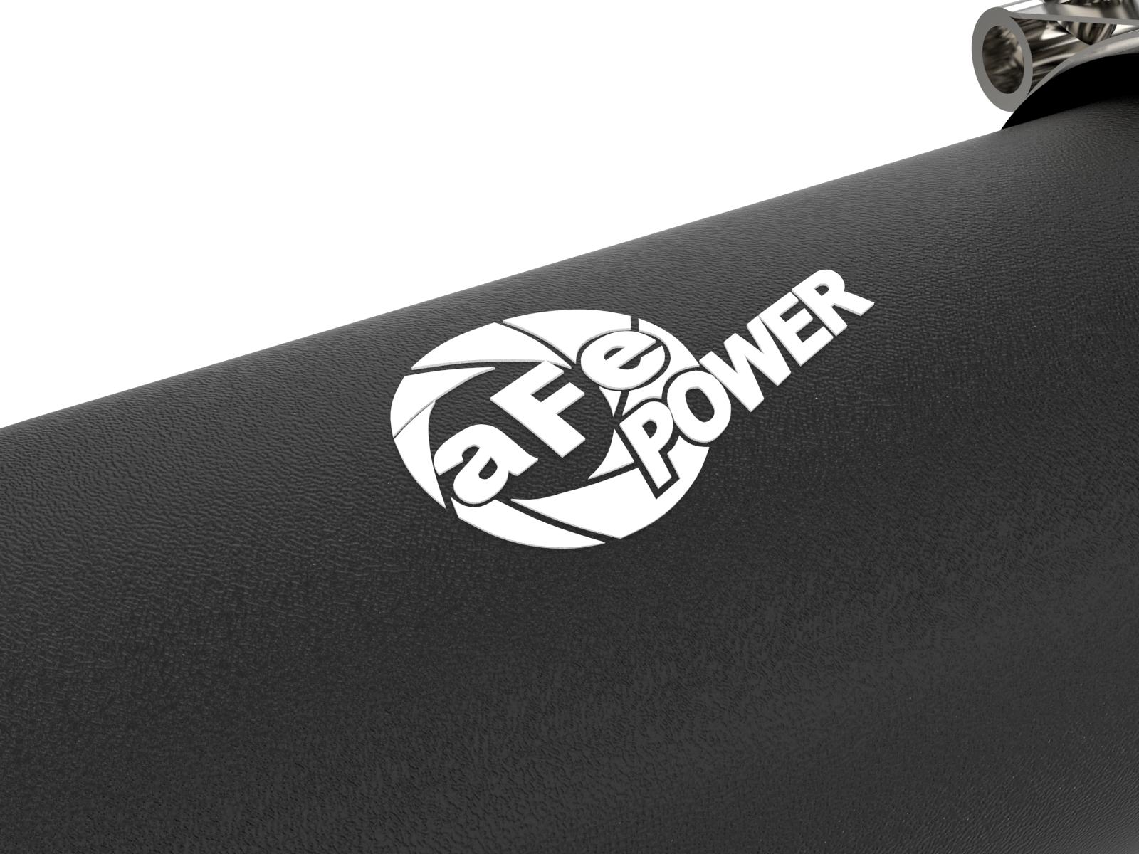 AFE BladeRunner Aluminum Hot & Cold Charge Pipe kit - Black (2016-2019 Ram 1500 EcoDiesel V6 3.0L TD) - 46-20494-B