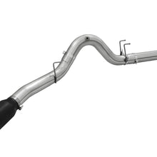 AFE Large Bore-HD 5 IN 409 Stainless Steel DPF-Back Exhaust System w/Black Tip - 49-43064-B