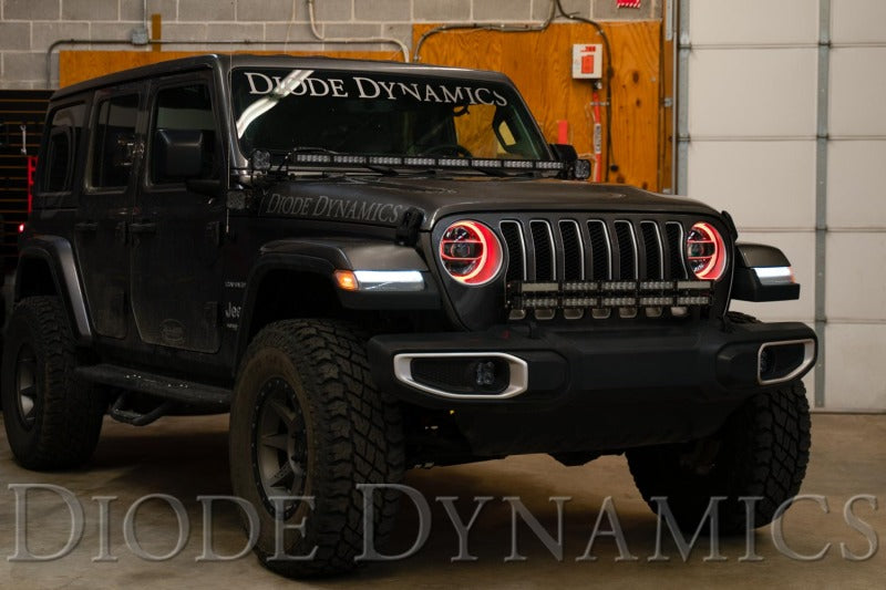 Diode Dynamics - DD2290 - Jeep JL Wrangler/Gladiator RGBW DRL Halos (2018-2020 Wrangler,2020-2020 Gladiator) - DD2290