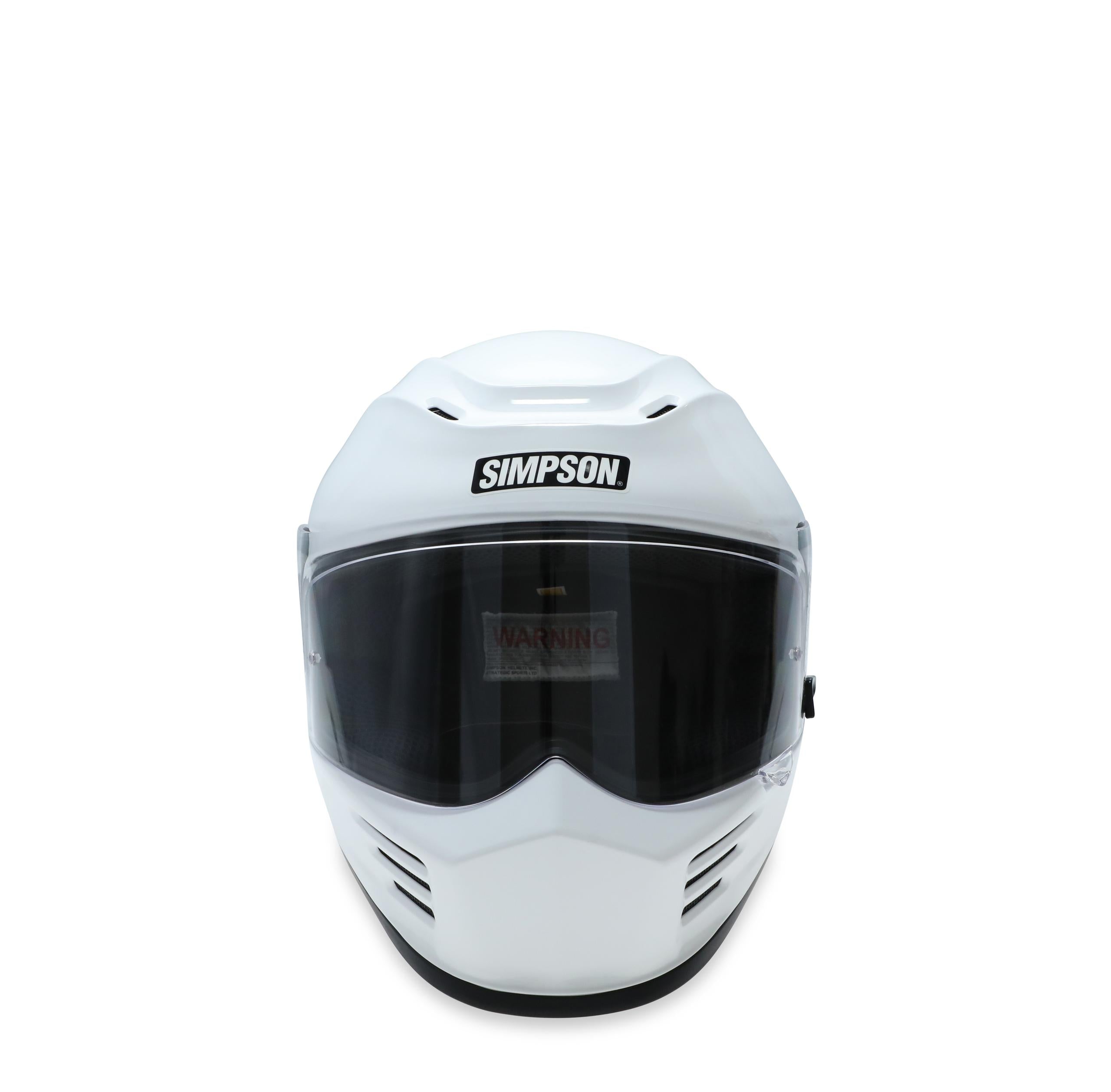 Simpson Racing Simpson Speed Bandit Dot/Ece Lg White - SPBL1