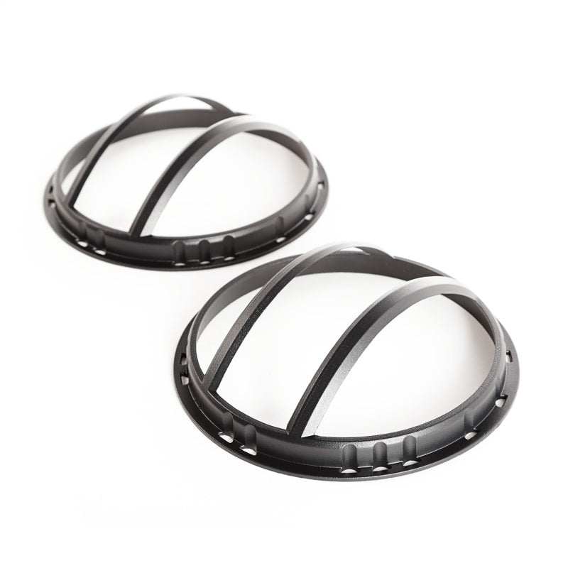 Rugged Ridge Elite Euro Guard Kit Pivotal Headlight Black; 07-18 Wrangler Jk/Jku - 11230.13