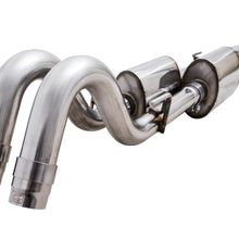 AWE 0FG Exhaust w/ Bashgaurd - Dual Diamond Black Tips (2016-2023 Tacoma 3.5L) - 3015-33826