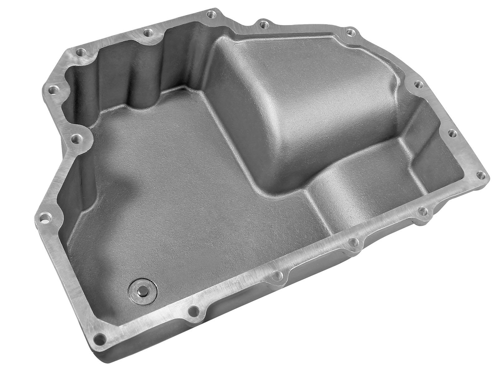 AFE Street Series Engine Oil Pan Raw w/ Machined Fins (2014-2019 1500, 1500 Classic) - 46-70280
