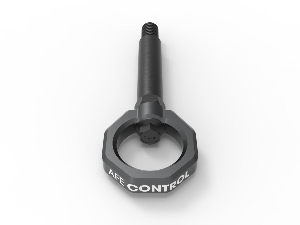 aFe CONTROL Rear Tow Hook Gray - 450-502002-G