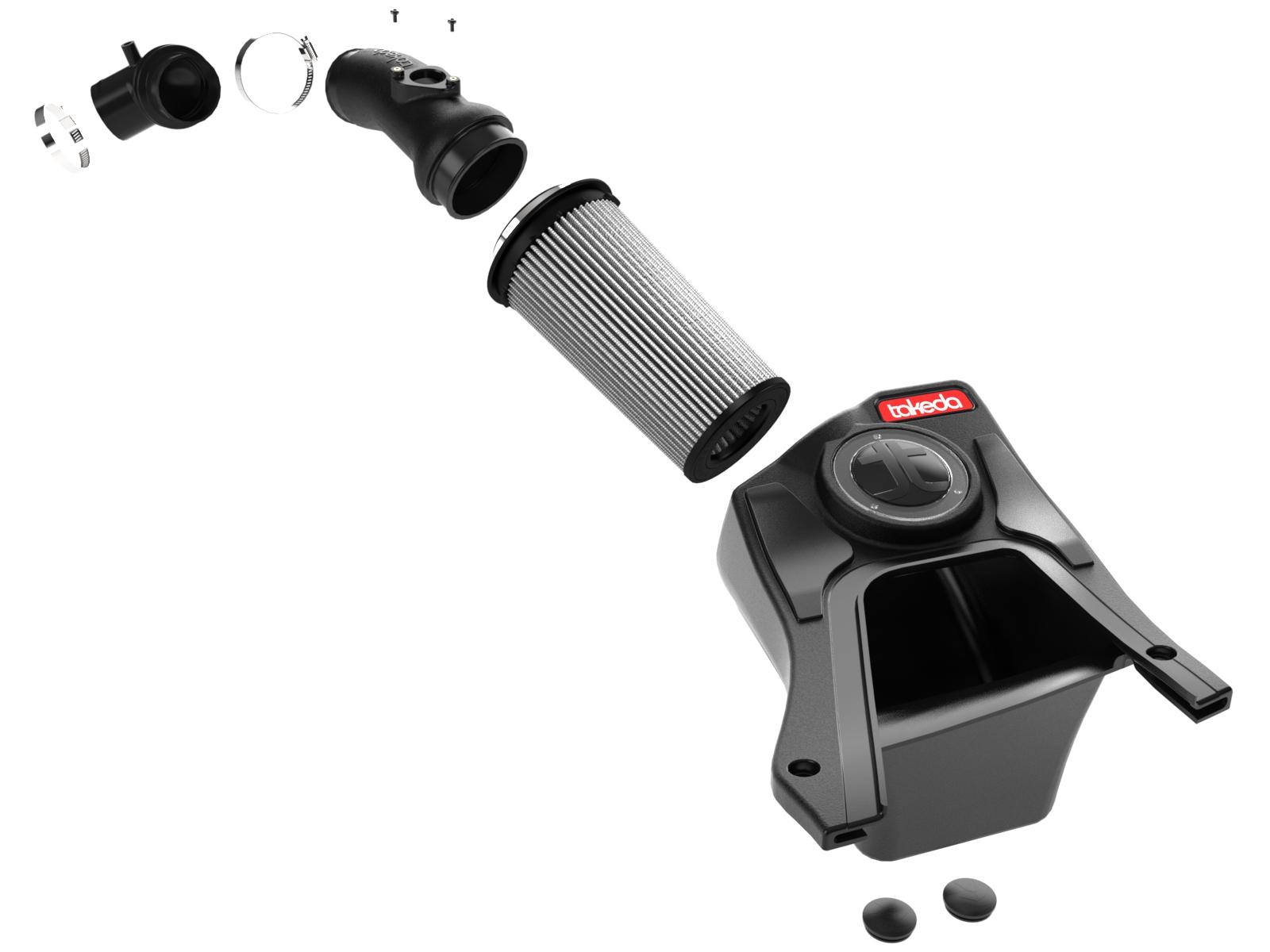 AFE Takeda Momentum Cold Air Intake System w/ Pro DRY S Filter (2022-2025 Civic) - 56-70068D