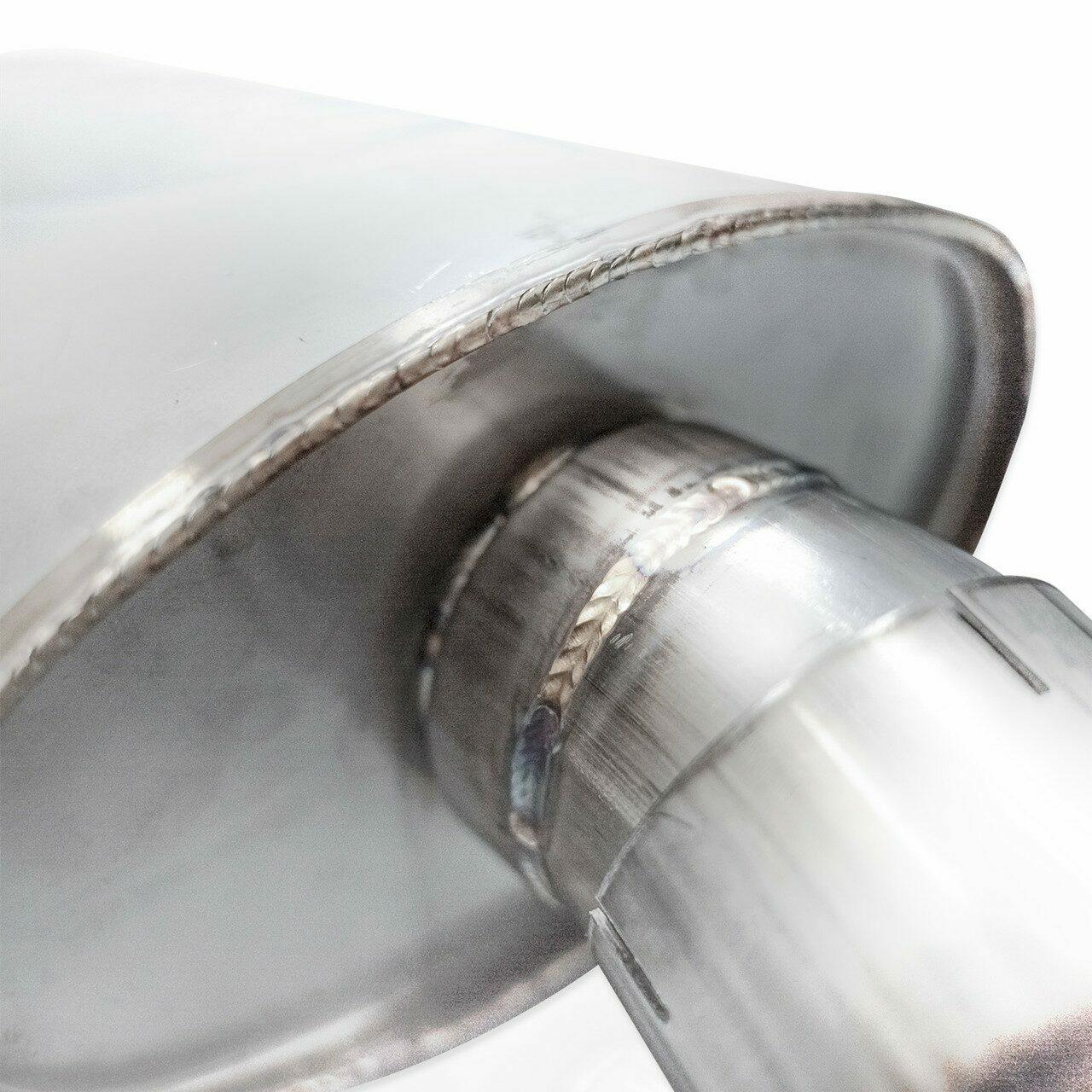 Stainless Works Catback - Black-Out Tips (2020-2025 Explorer ST) - FECBB
