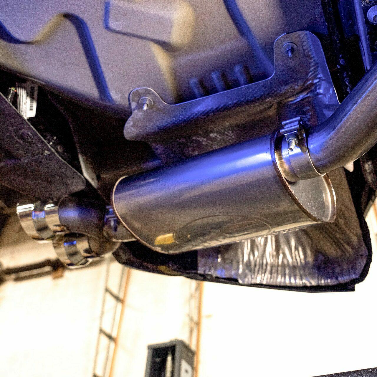 Stainless Works Catback - Black-Out Tips (2020-2025 Explorer ST) - FECBB