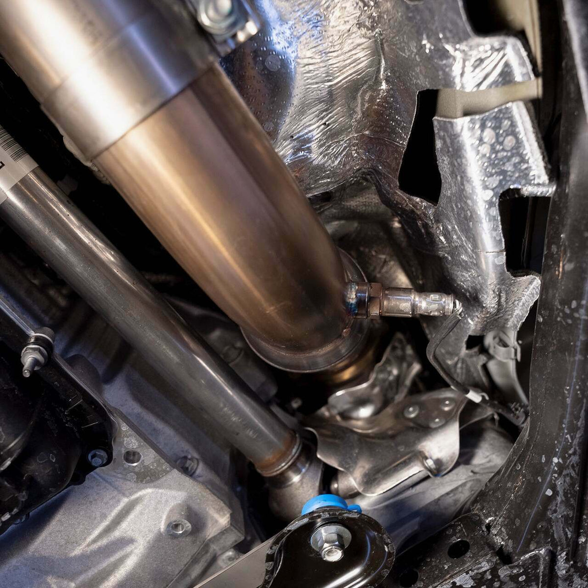 Stainless Works Downpipes - G Sport UHO Catalytic Converter (2020-2025 Ford Explorer 3.0L ST) - FEDPG