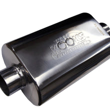 884499xx Kooks Headers KOO-KO250-12 Stainless Steel Polished Oval Muffler 4 x 8 x 12 Inch Long with 2.5 inch Center Entrance/Exit