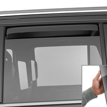 WeatherTech 21-26 Cadillac Escalade Rear Rear Side Window Deflectors-Dark Tint