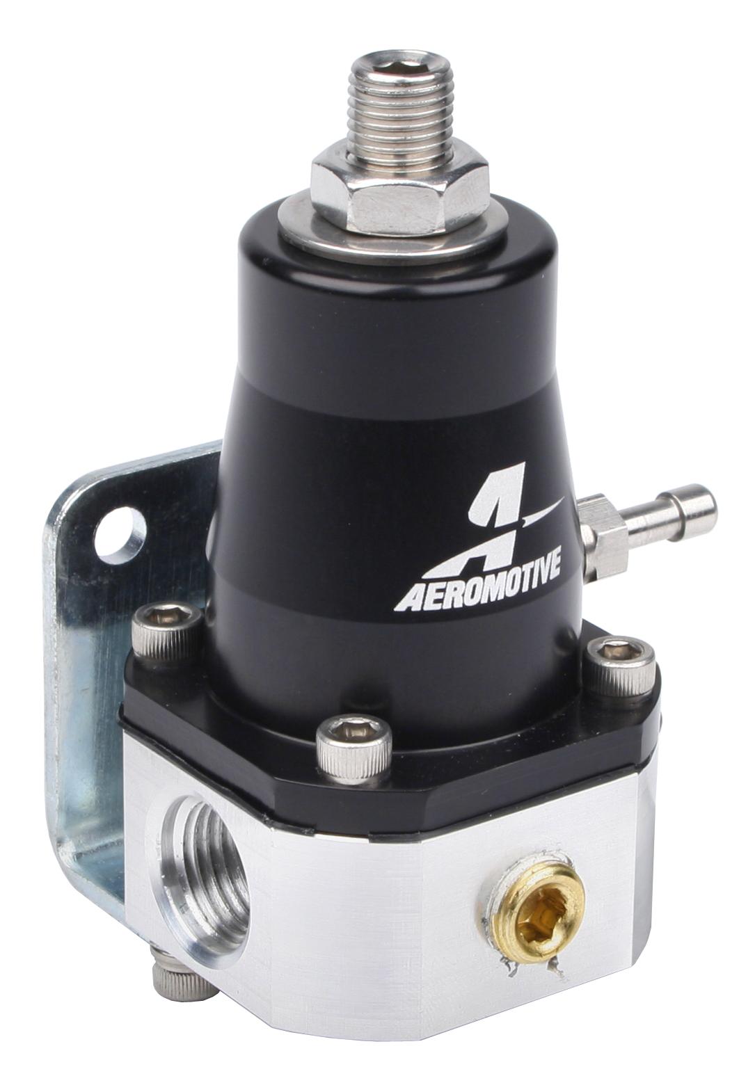 Aeromotive Compact Efi Regulators - Silver / Black - 13129