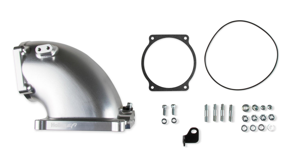 Holley Efi 300-253 Kit, Billet Elbow Gm Ls To 4500 Silv