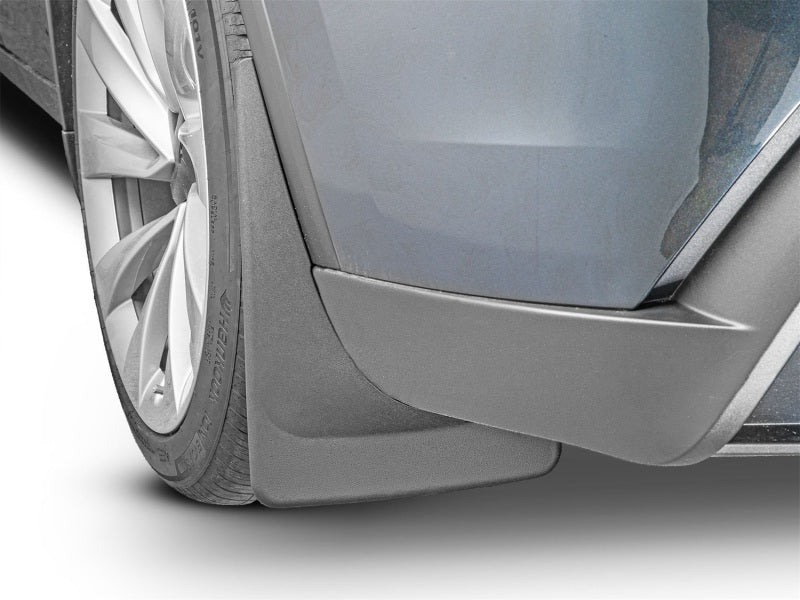 WeatherTech 2026 Tesla Model Y Rear No Drill MudFlaps - Black