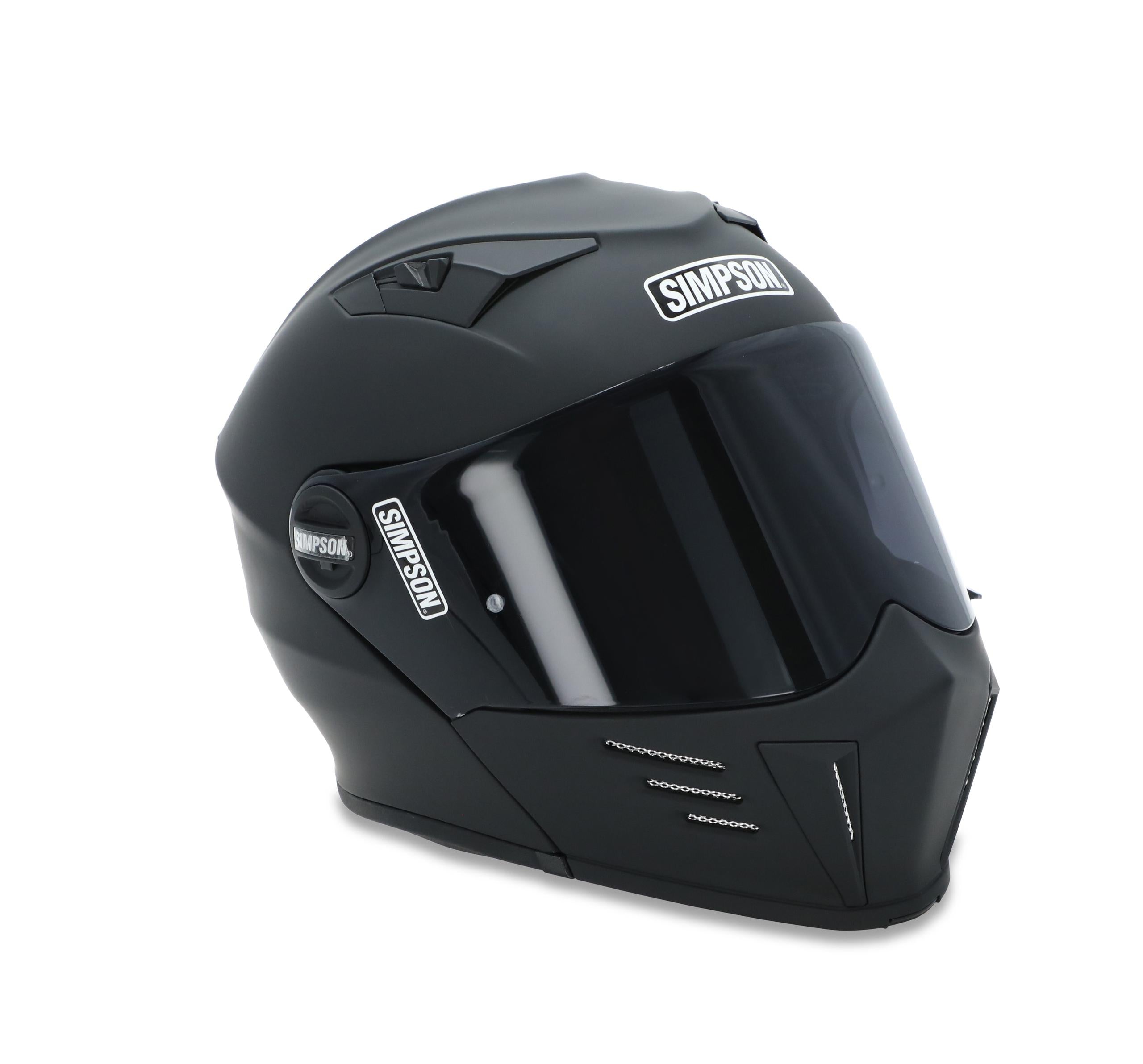 Simpson Racing Mod Bandit Helmet - Flat Black Medium - M59M3