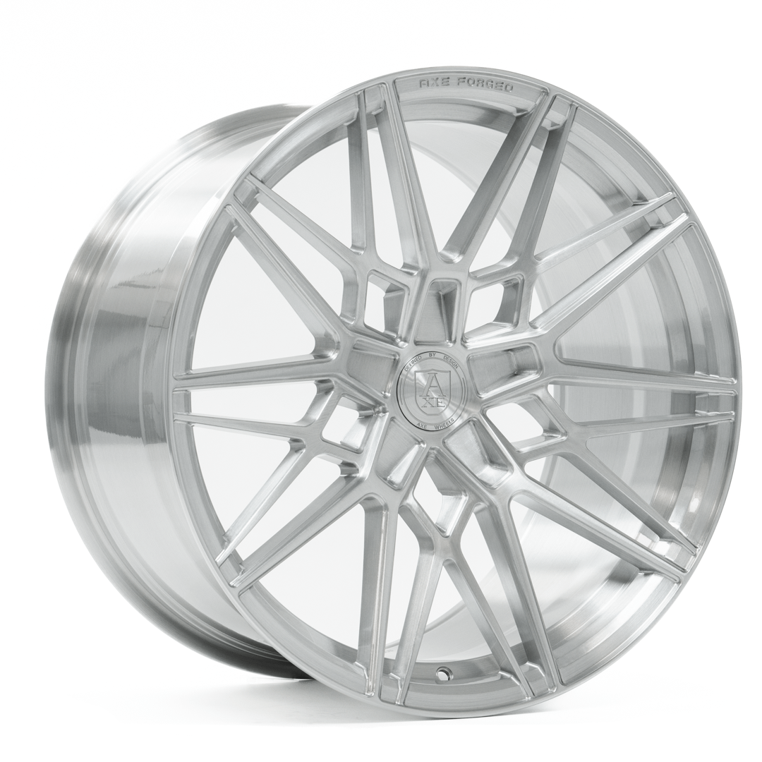 Axe Design FF1-Forged Wheel - 20x10, 5x110, Silver - 1020BLNK20+FF1FSB-5x110