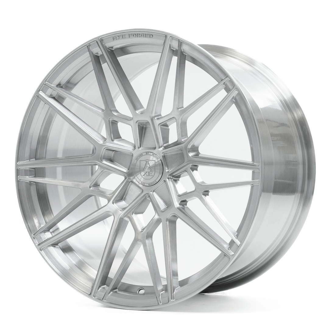 Axe Design FF1-Forged Wheel - 20x10, 5x110, Silver - 1020BLNK20+FF1FSB-5x110