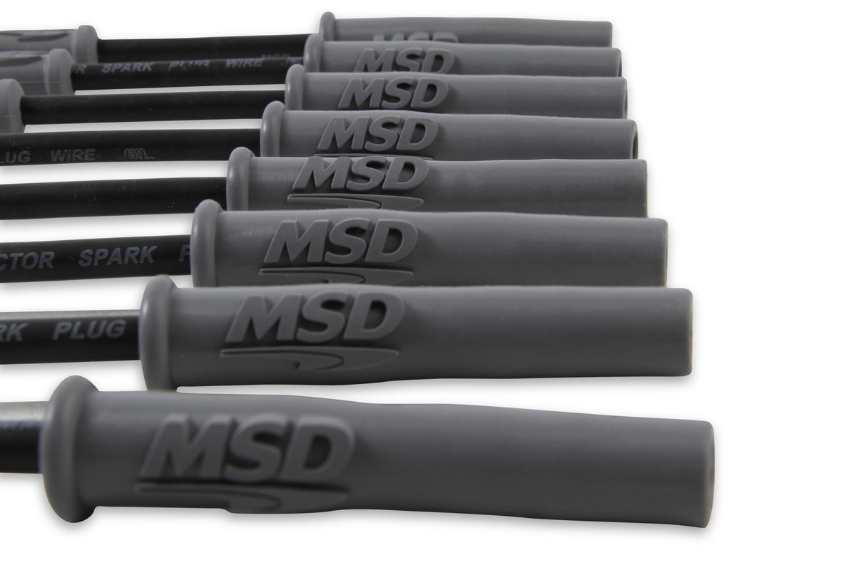 Msd 32813 Wire Set, Black Super Conductor, Gm Ls1, Vette, Camaro, '97-On