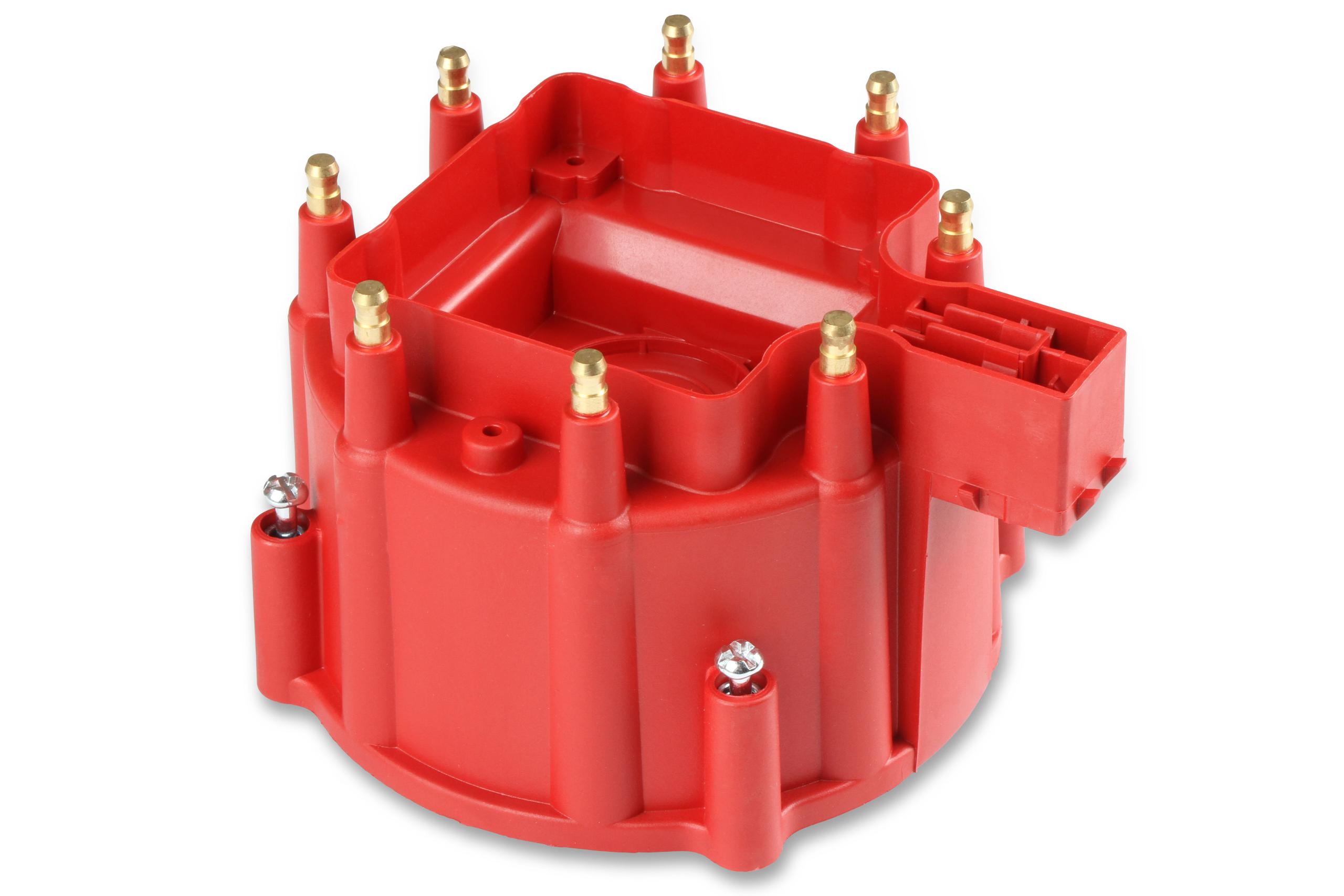 Msd 8416 Distributor Cap And Rotor, Gm Hei Distributor, Red