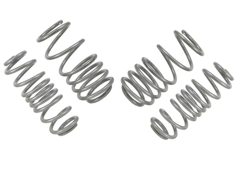 Whiteline Performance Coil Springs Lowered Suits GTI Models Front And Rear Performance Coil Spring Kit Lowers Vehicle 25MM Front And 20MM Rear Whiteline - WSK-VWN003
