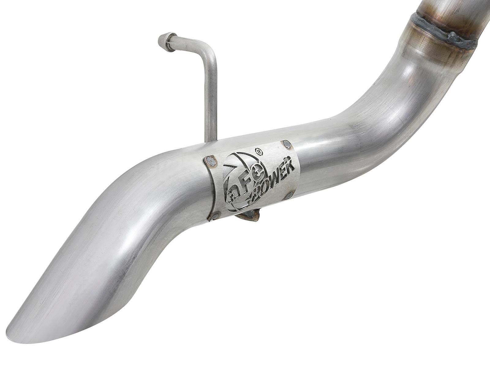 AFE MACH Force-Xp Axle-Back Hi-Tuck Exhaust System (2018-2021 Wrangler, Wrangler) - 49-48075