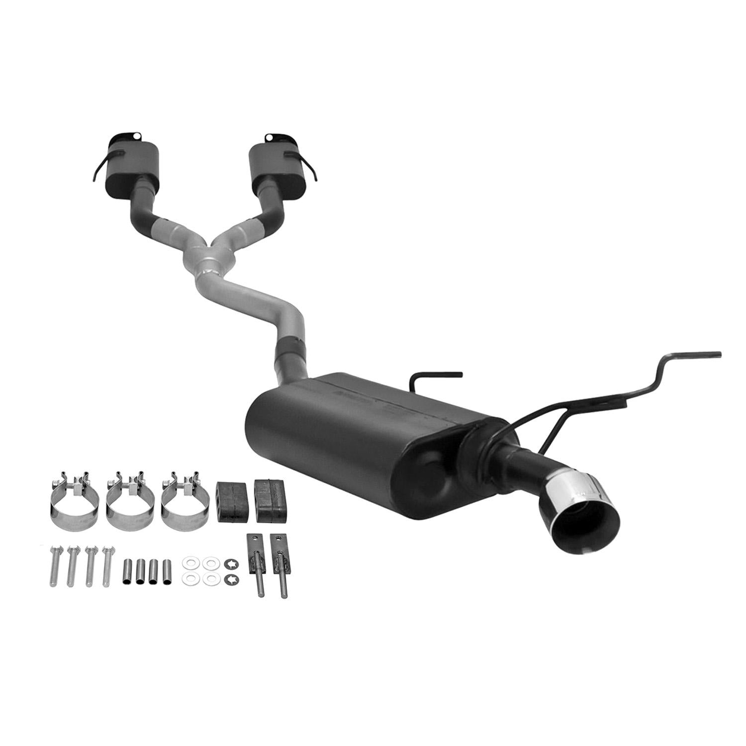 Flowmaster Force II Cat Back System (2011-2021 Jeep Grand Cherokee 3.6-Liter) - 817628
