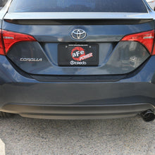 AFE Takeda 2-1/2 IN 304 Stainless Steel Axle-Back Exhaust System w/ Black Tip (2014-2019 Corolla) - 49-36083-B