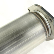 AFE Large Bore-HD 5 IN 409 Stainless Steel DPF-Back Exhaust System w/Black Tip - 49-43055-B