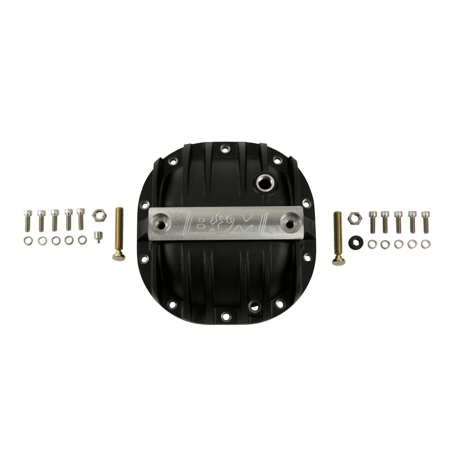 B&M 41297 Diff Cover Ford 8.8"-Black