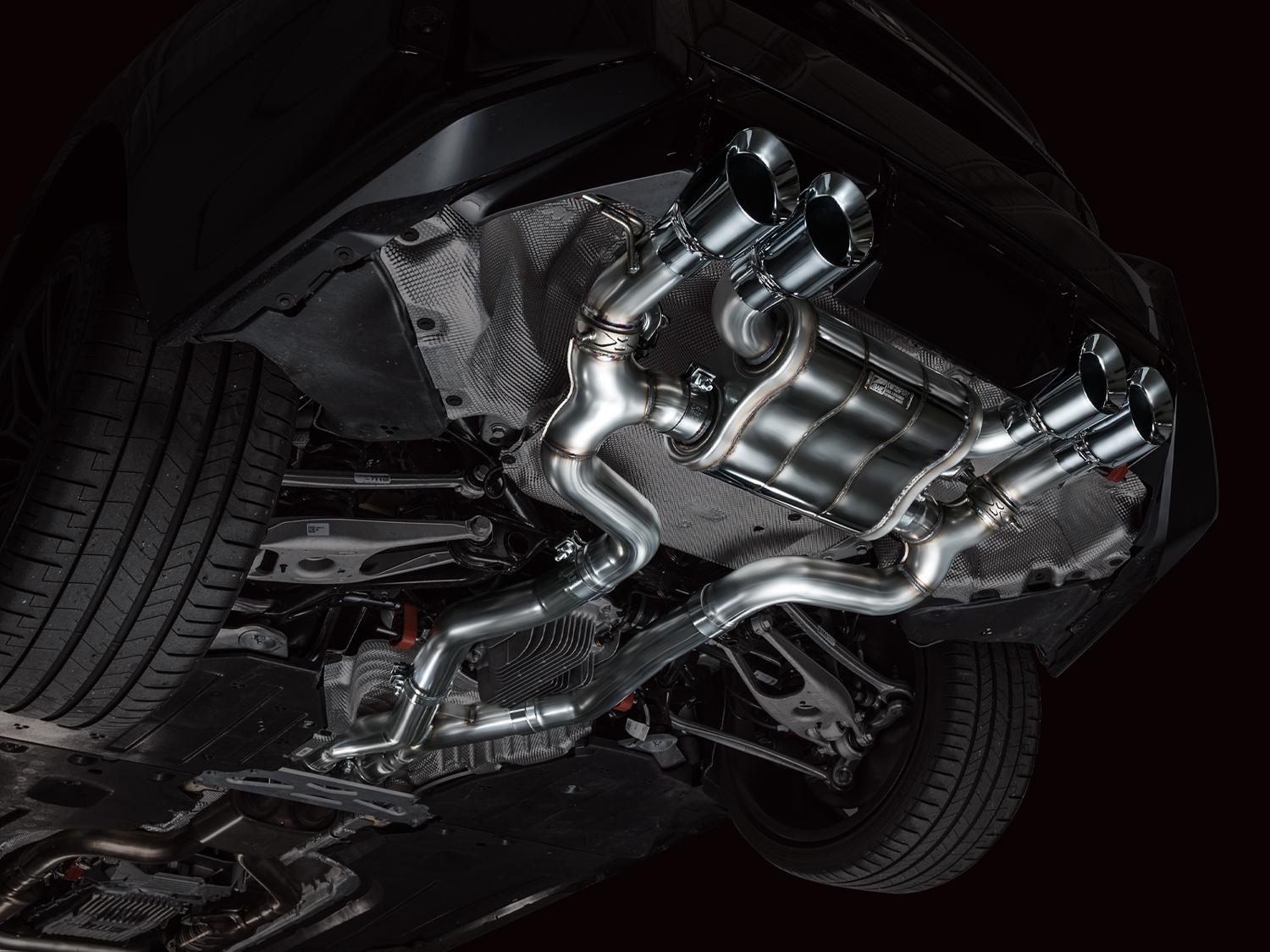 AWE SwitchPath™ Exhaust for BMW G87 M2 - Chrome Silver Tips - 3025-42487