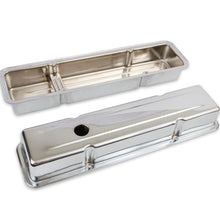 Mr. Gasket Chrome Valve Covers - Dual Cap Holes.  - 9800