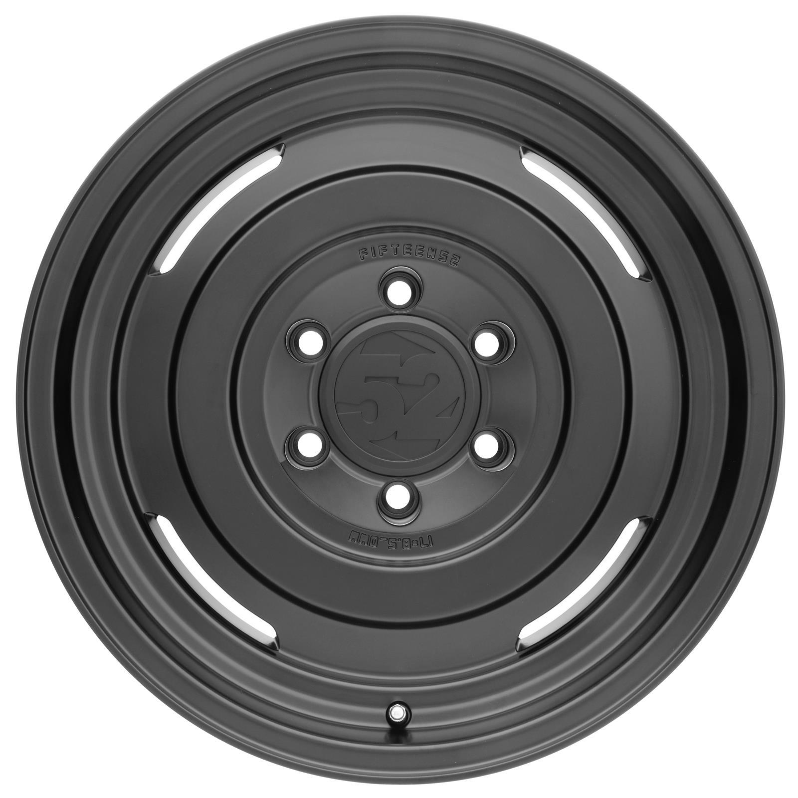fifteen52 17x8.5 (6x139.7ANALOG HD Wheel, 4.75 BS in ASPHALT BLACK (SATIN BLACK) - AHDAB-78569-00