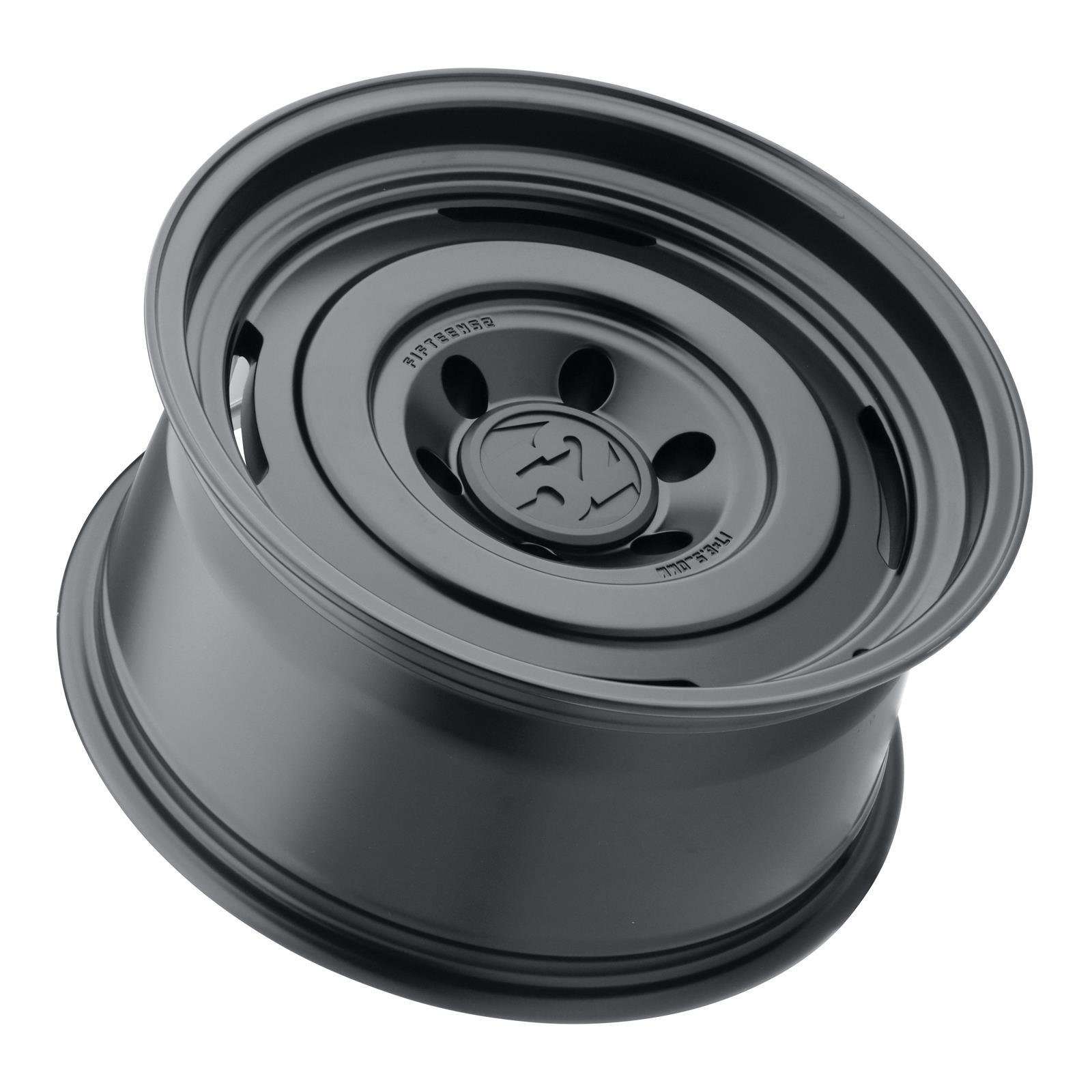 fifteen52 17x8.5 (6x139.7ANALOG HD Wheel, 4.75 BS in ASPHALT BLACK (SATIN BLACK) - AHDAB-78569-00
