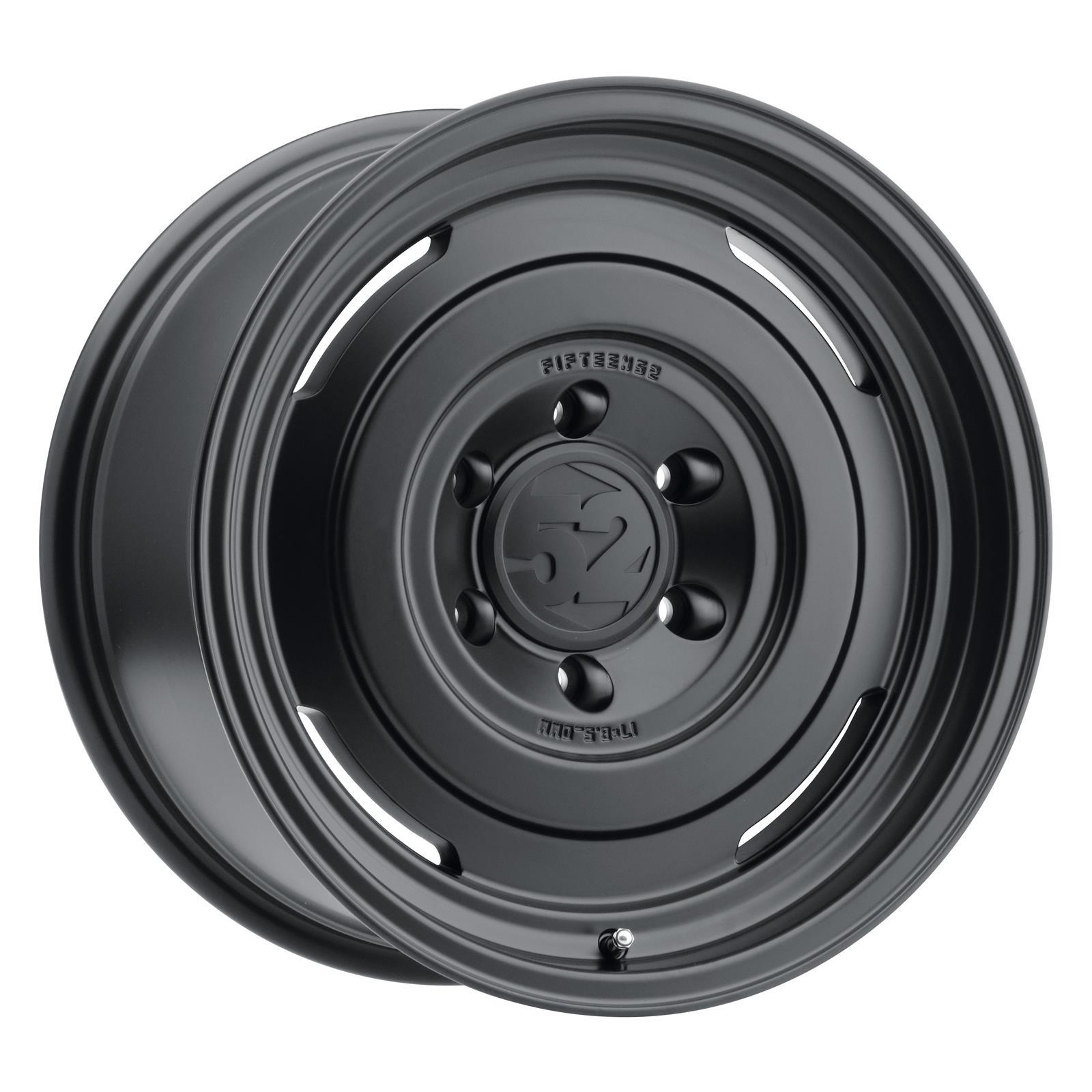 fifteen52 17x8.5 (6x139.7ANALOG HD Wheel, 4.75 BS in ASPHALT BLACK (SATIN BLACK) - AHDAB-78569-00