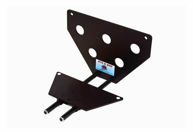 Steeda Sto N Sho Roush RS License Plate Bracket (2015-2018 Stage 1 Roush Mustangs) - 066-SNS62b