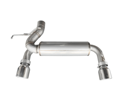 CVF Turbo-Back Exhaust System - Silver Tips (2021-2025 Bronco 2.7L) - 27BRTCBE-S