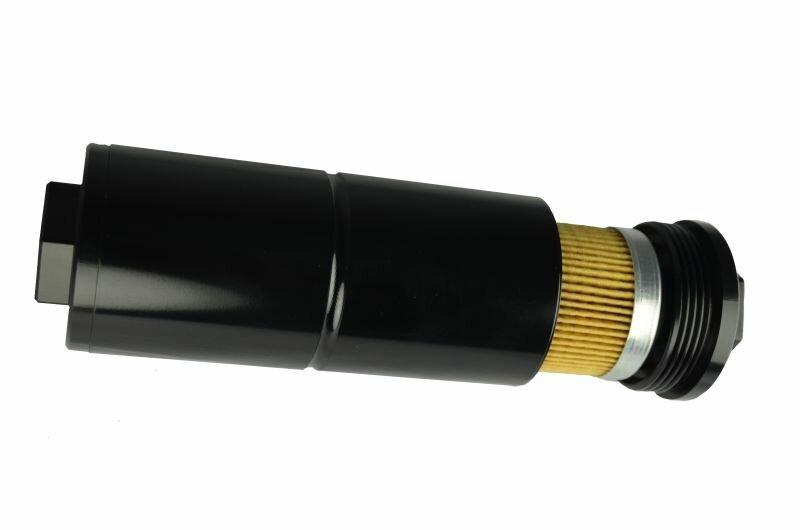 DivisionX 10 Micron High Flow Fuel Filter with Stainless Steel Element (E-85 and other ethanol based fuels)