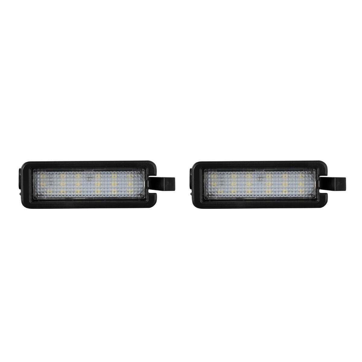 Form Lighting 2015-2023 Dodge Charger LED License Plate Lights (pair), Clear - FL0066