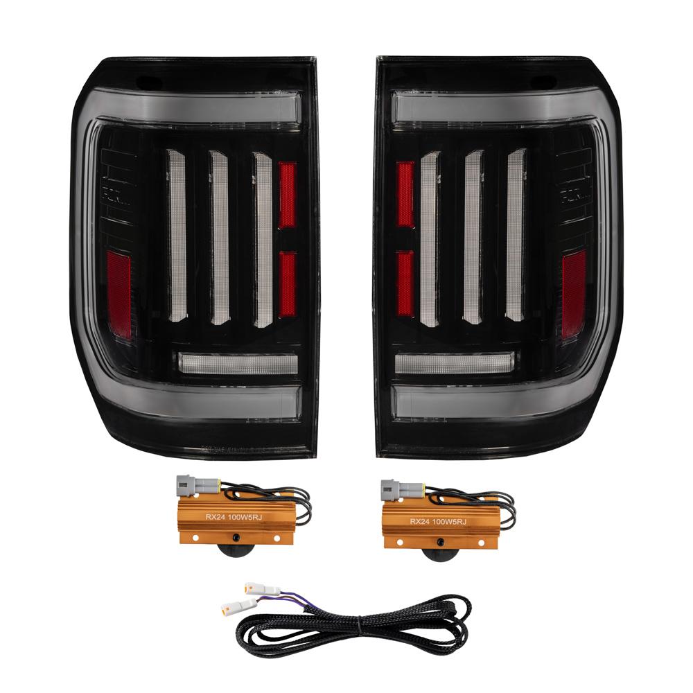 Form Lighting 2022-2024 Ford Maverick LED Tail Lights Smoked (pair) - FL0096