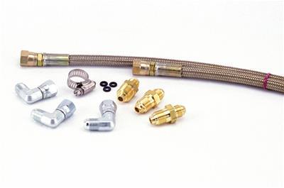 Flaming River Stainless Steel Line Kit For Try-V Power Box To Original Style Gm Canister Pump - FR1623