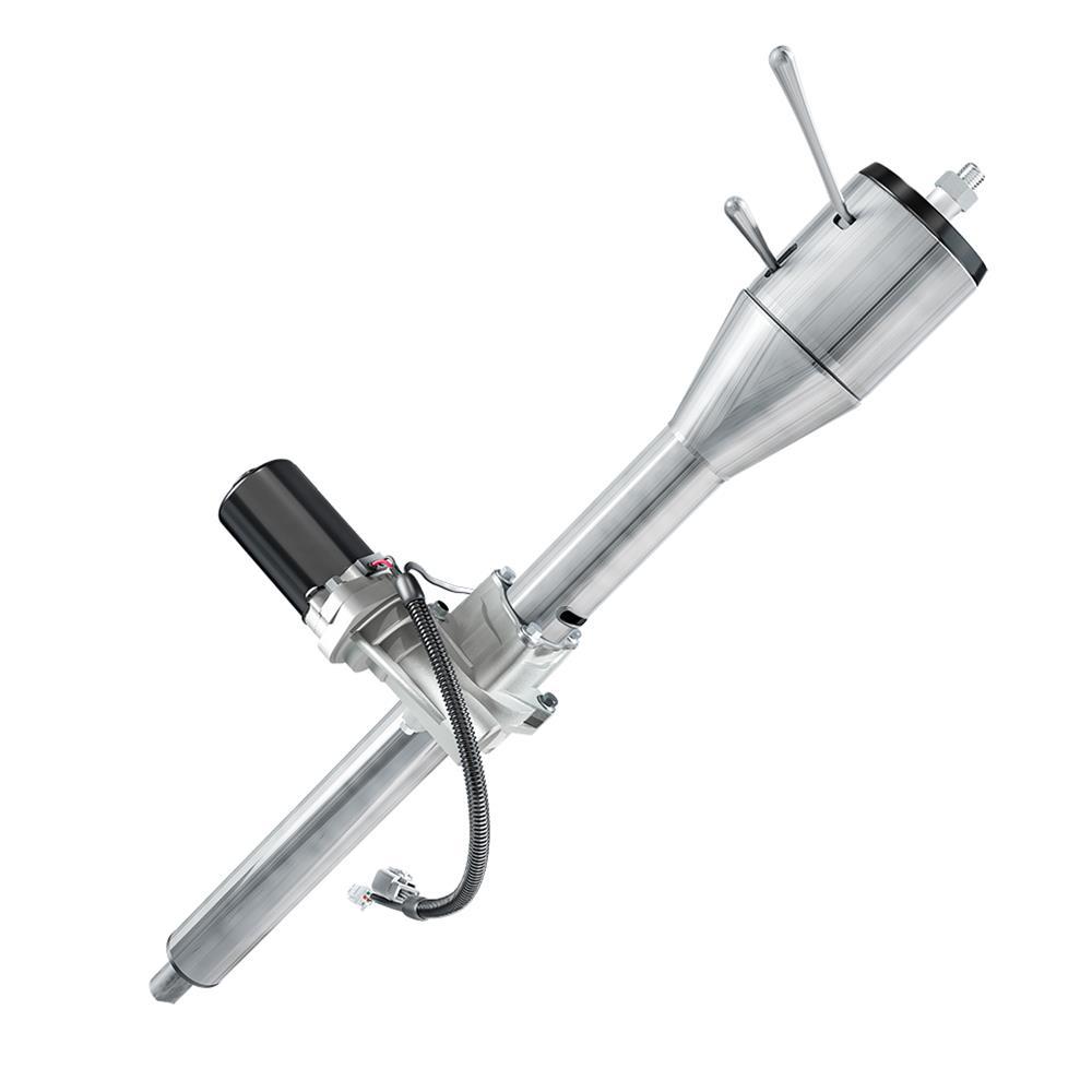 Flaming River Steering Column - Tilt Column w/ Integrated Microsteer - Raw  (1967-1968 Camaro)  - FR40200CA68