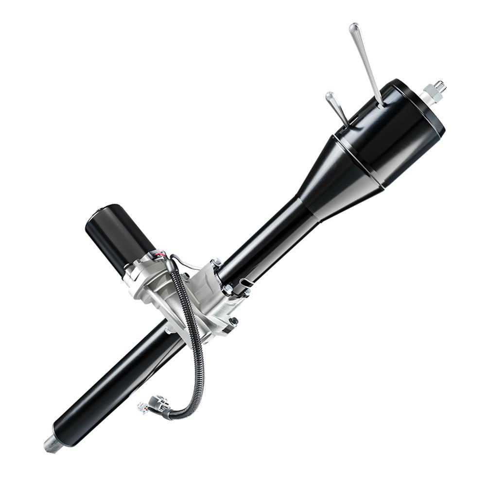 Flaming River Steering Column - Tilt Column w/ Integrated Microsteer - Black (1967-1968 Camaro)  - FR40200CA68BK