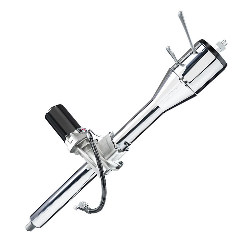 Flaming River Steering Column - Tilt Column w/ Integrated Microsteer - Polished (1967-1968 Camaro)  - FR40200CA68PL